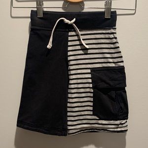 Peekaboo Beans Reversible Toddler Shorts Size 3T